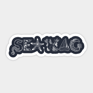 SEA HAG White Sticker